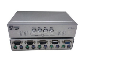 广州市三堡电子三堡KVM-204手动切换器 赋能高效办公的稳定性之选