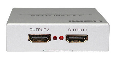 HDMI 4K×2K分配器一进二出 香港玩视科技高品质转换切换解决方案